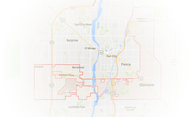 Glendale Map Location 