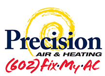 Precision Air and Plumbing Logo 