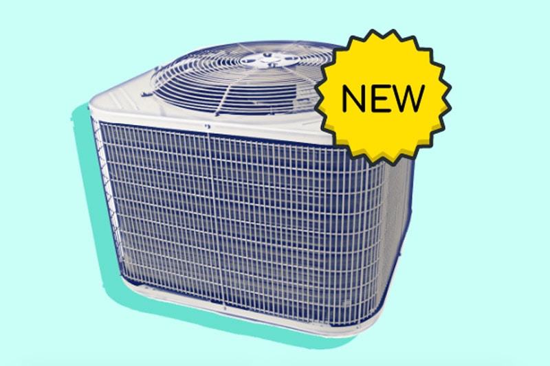 New AC Condenser