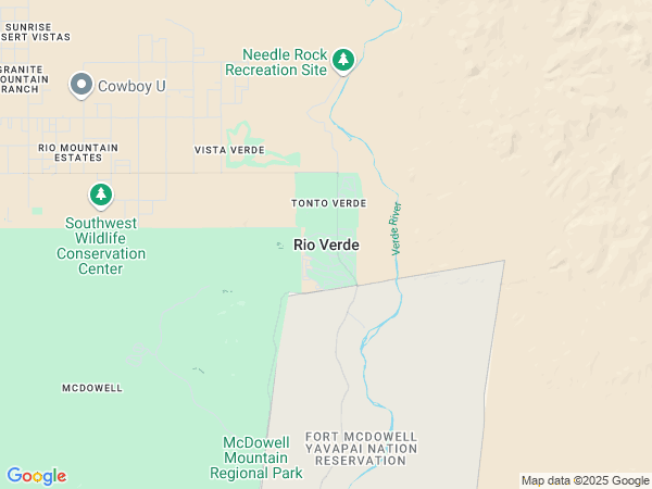 Plumbing Service area map for Rio Verde